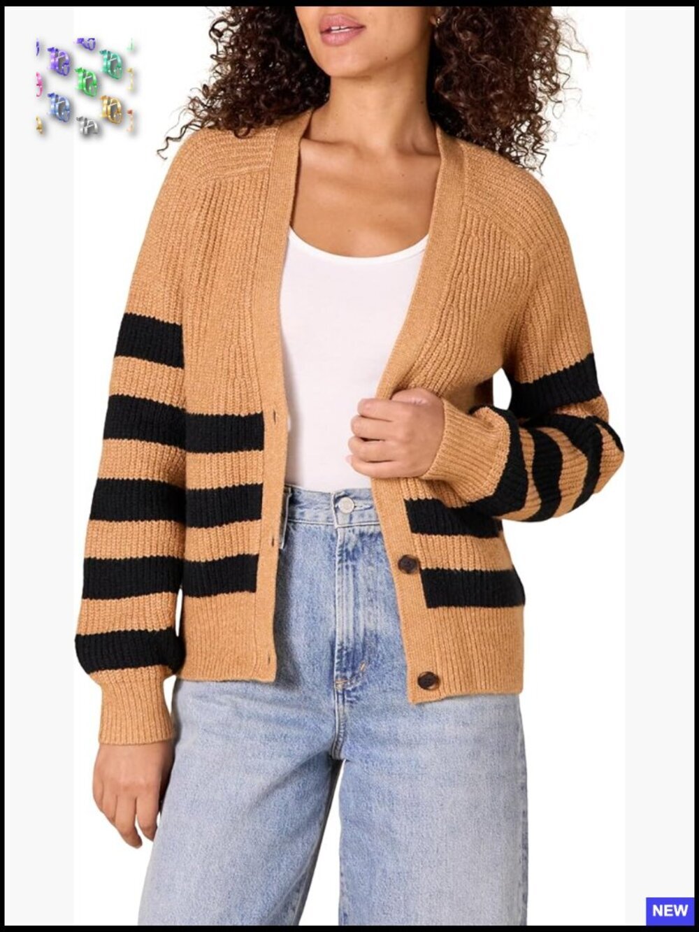 Relaxed Fit Ribbed V Neck Cardigan Soft Cozy Fall Layering Classic